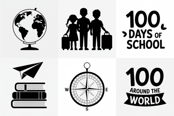 Global School SVG: Graphics for Crafts