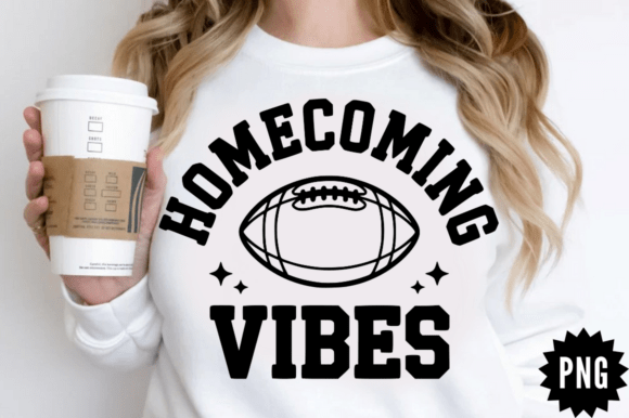 Homecoming Vibes SVG: Graphics for Crafts
