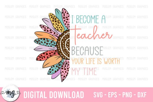 I Become a Teacher SVG: Crafts & Graphics Review