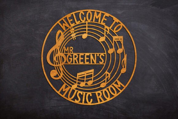 Music Teacher Ornament: Graphics for Crafts