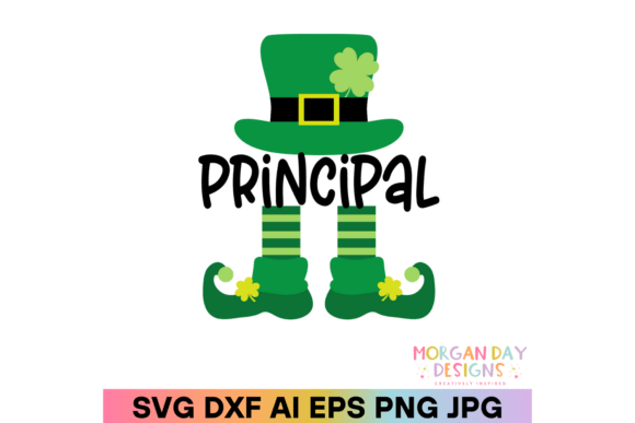 Principal Leprechaun SVG: Graphics for Crafts