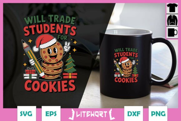 Review: Funny Teacher Christmas Cookie SVG for Embroidery