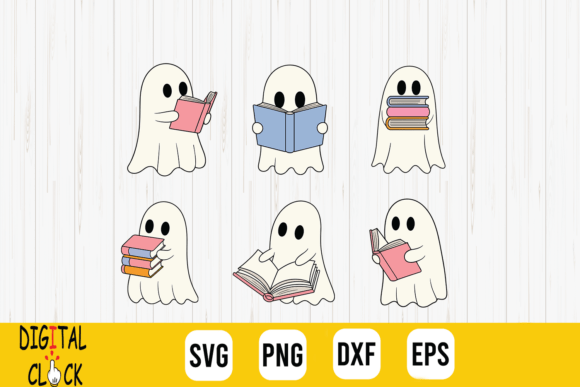 Review: Ghost Book Nerd Halloween Reading Design
