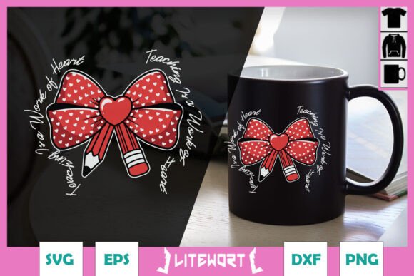 Review: Teacher Valentine Coquette Pencil SVG for Embroidery
