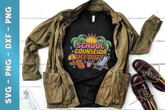 School Counselor Off Duty SVG for Crafts & Graphics