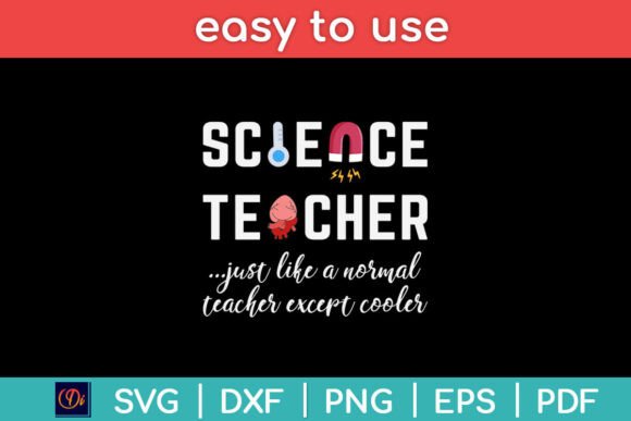 Science Teacher Graphics for Crafts