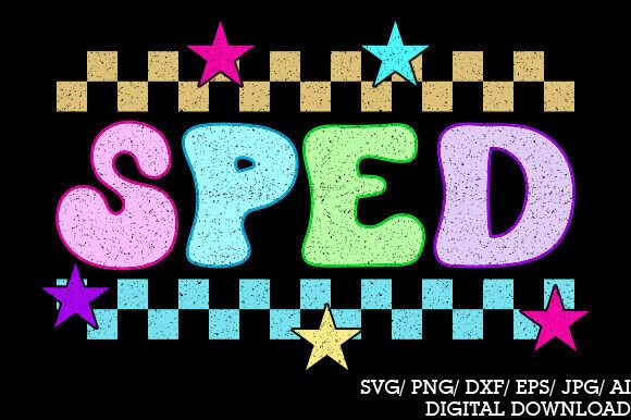 Sped Teacher Graphics for Crafts & Design
