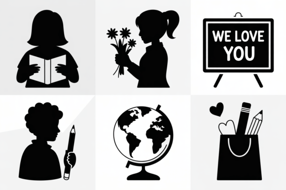 Teacher Appreciation Graphics for Crafts