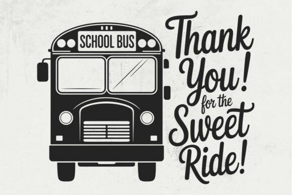 Thank You for the Sweet Ride SVG: Graphics for Crafts