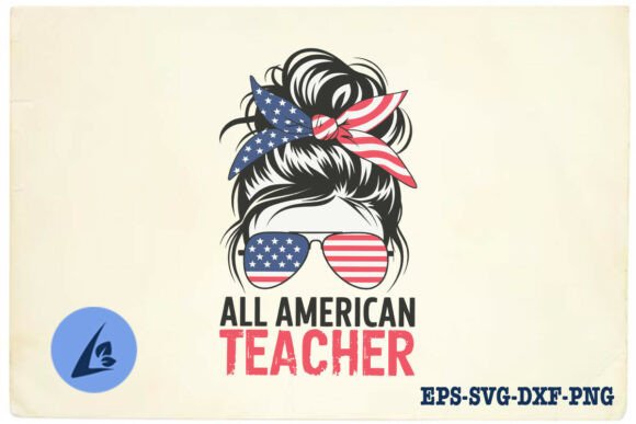 USA Teacher 4th July Graphics & Crafts