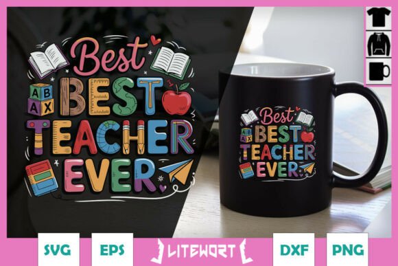 Western Teacher SVG: Graphics for Crafts